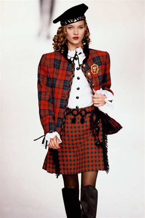 tartan jacket yves saint laurent|1994s Yves Saint Laurent Collector Red and Green Wool Tartan .